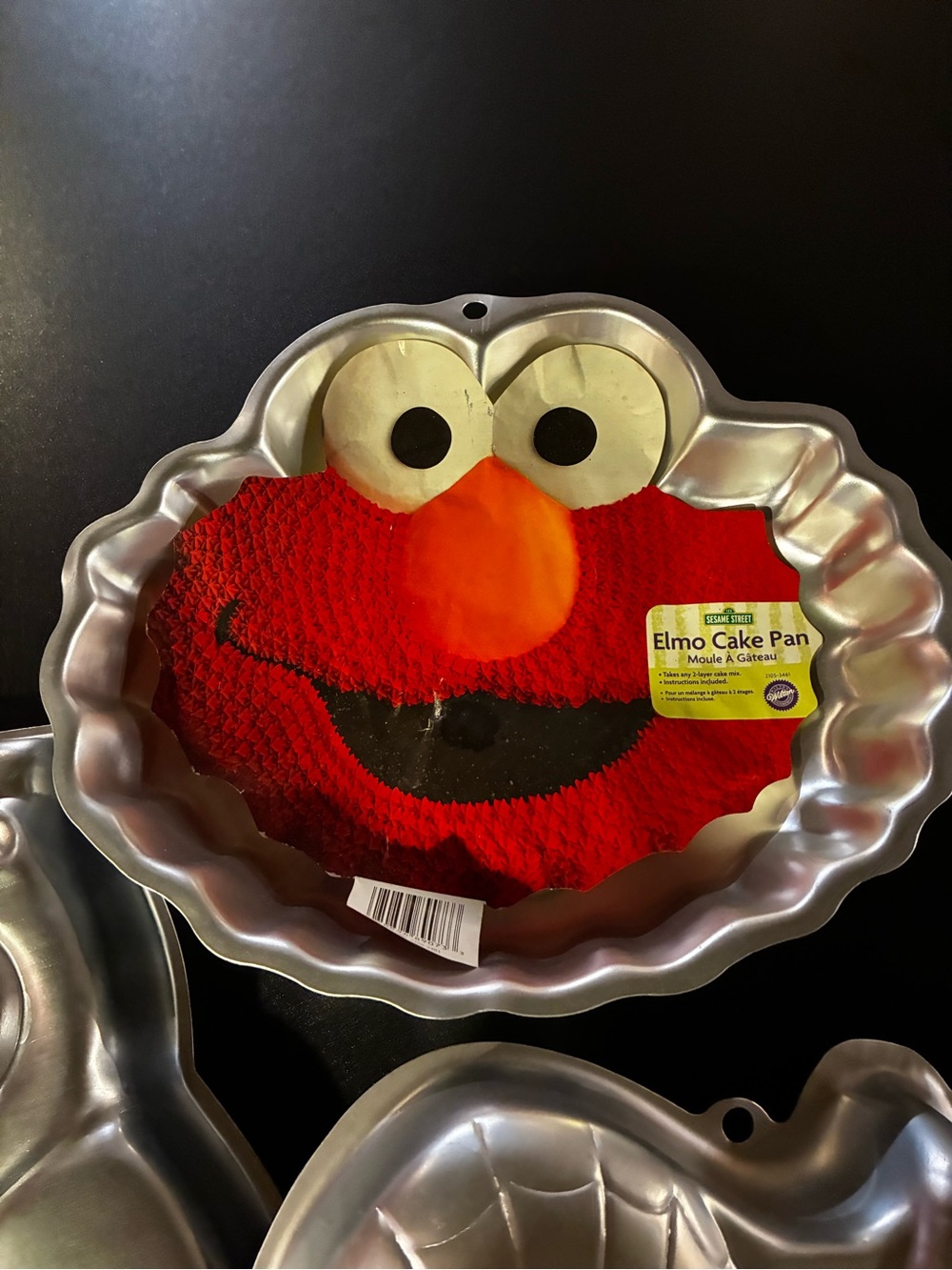 Vintage Wilton Sesame Street Elmo & Big Bird Cake Pans – Set of 2